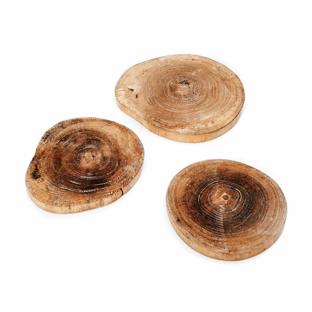 The Teak Root Boho Coaster - Ø10