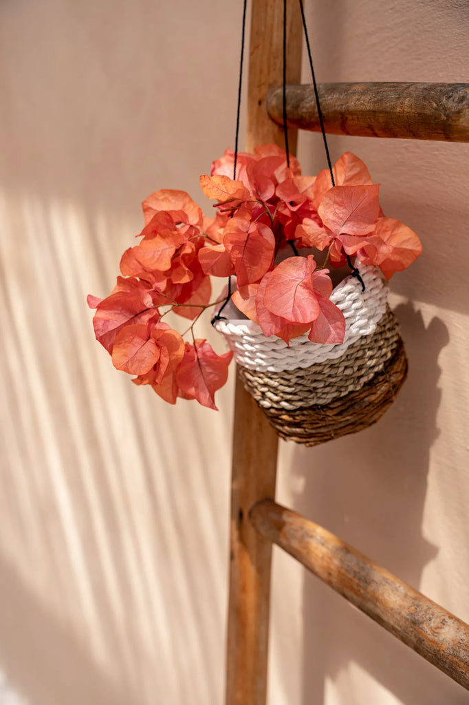 The Banana Leaf Plant Hanger - Natural White