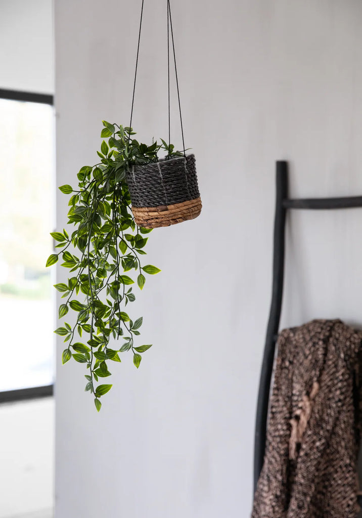 The Banana Leaf Plant Hanger - Natural Black