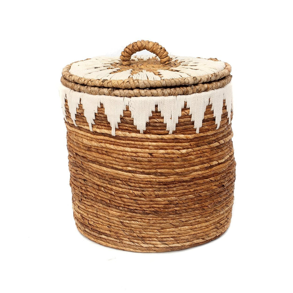 The Banana Stitched Laundry Basket - M