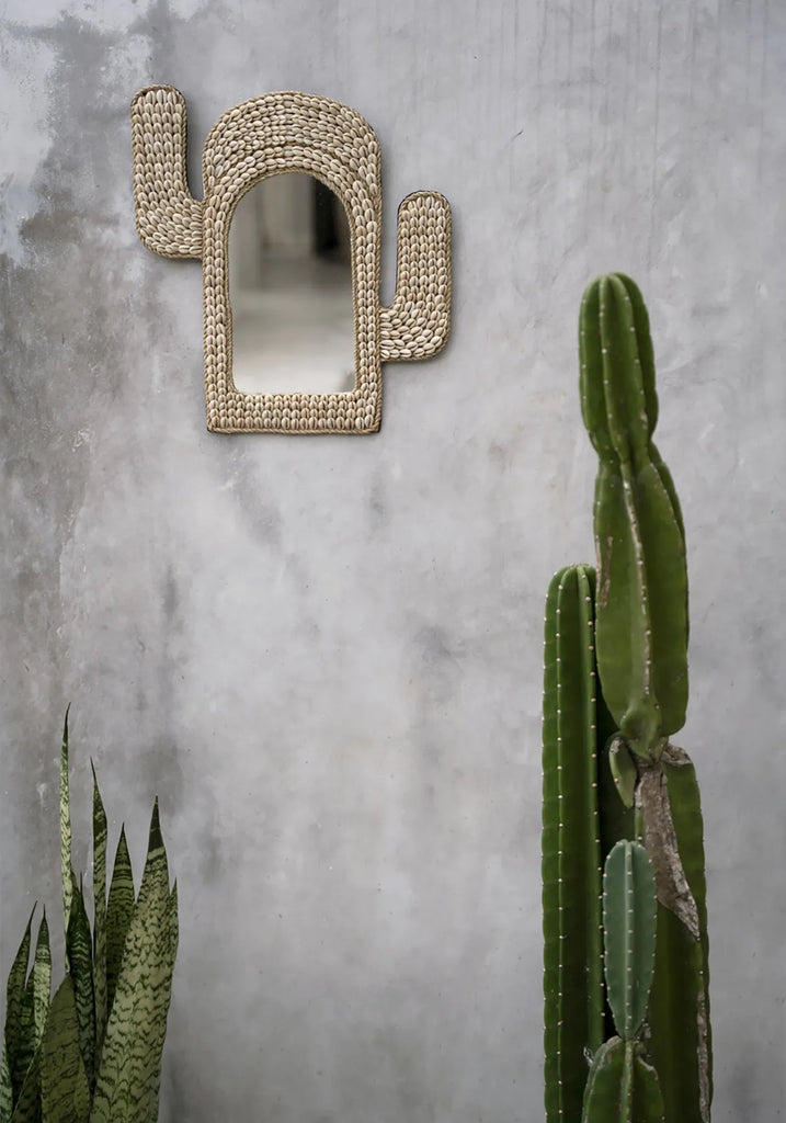 The Cactus Shell Mirror