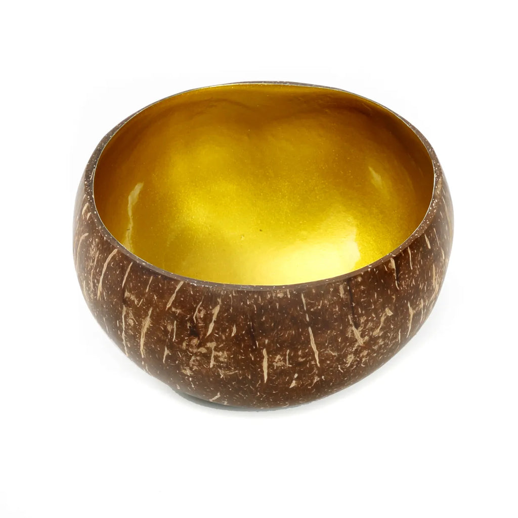 The Coco Food Bowl - Natural Gold