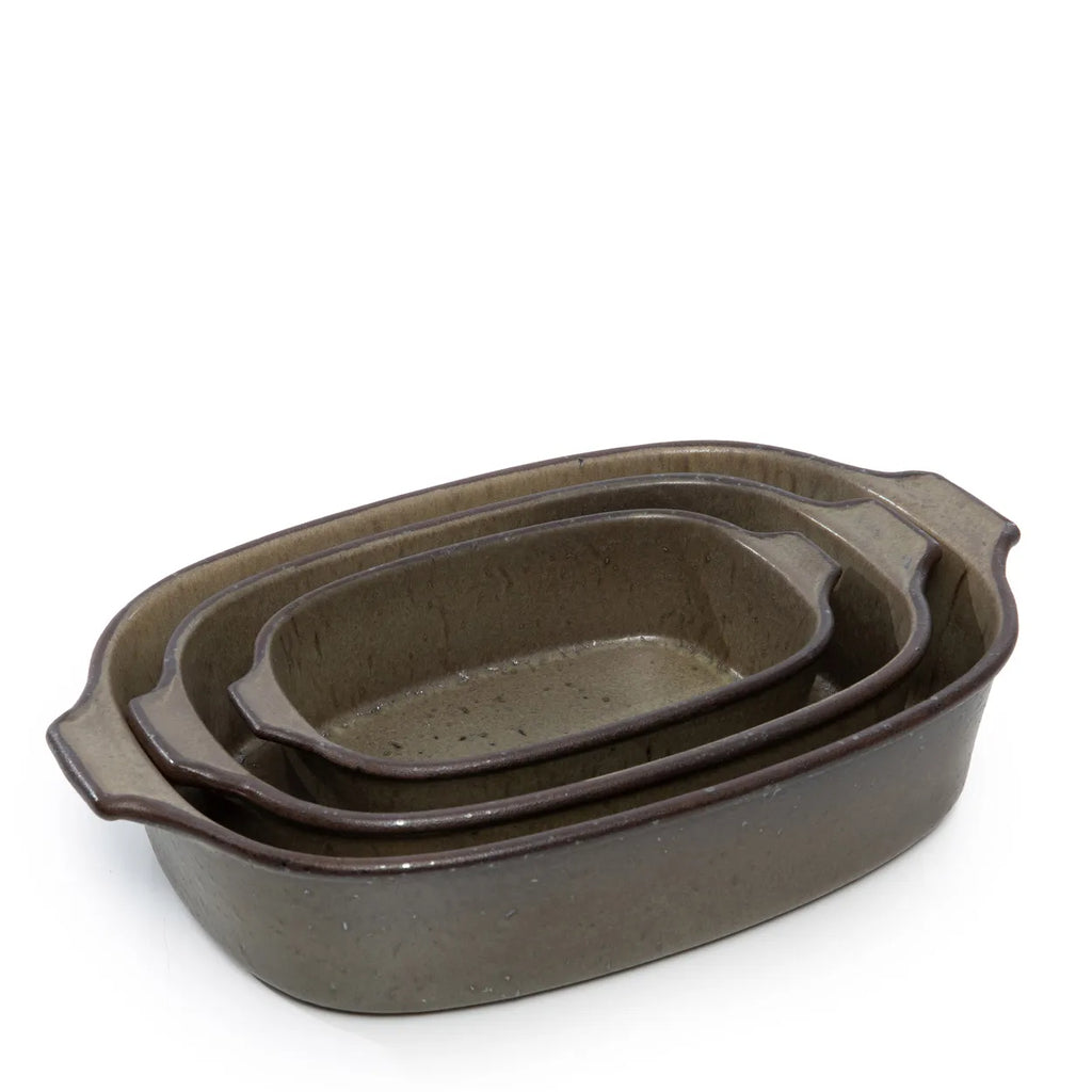 The Comporta Oven Tray - Green Gray - L