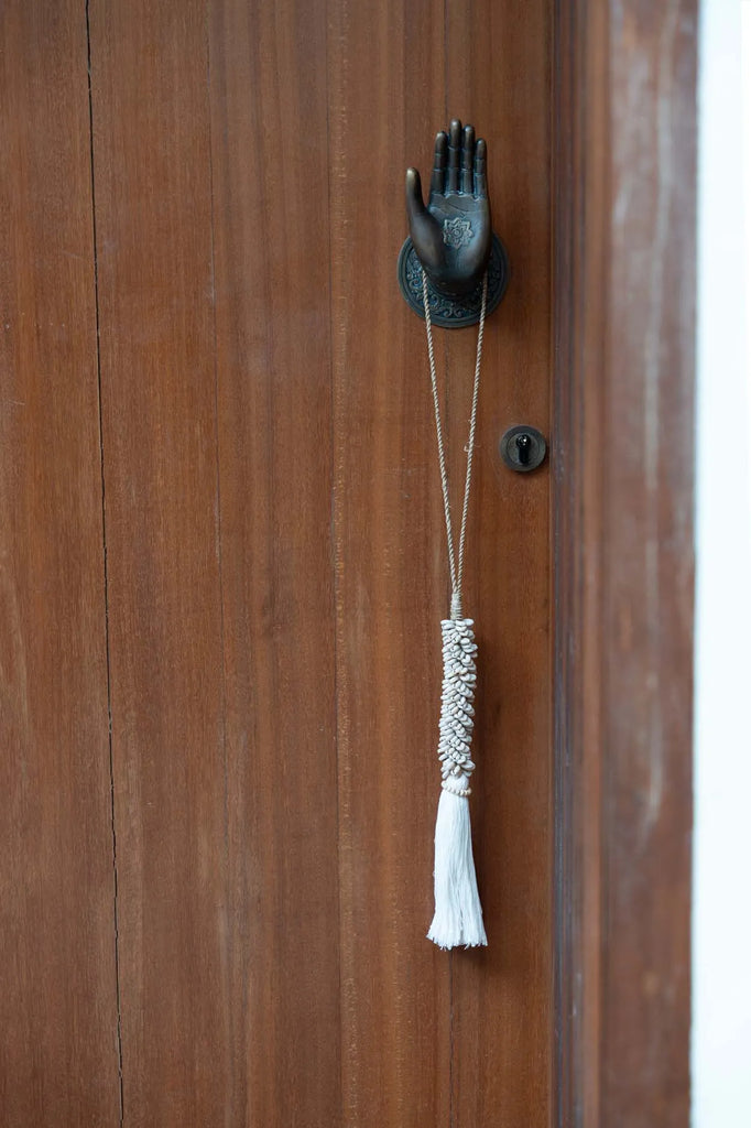 The Cowrie & Cotton Hanging Decoration