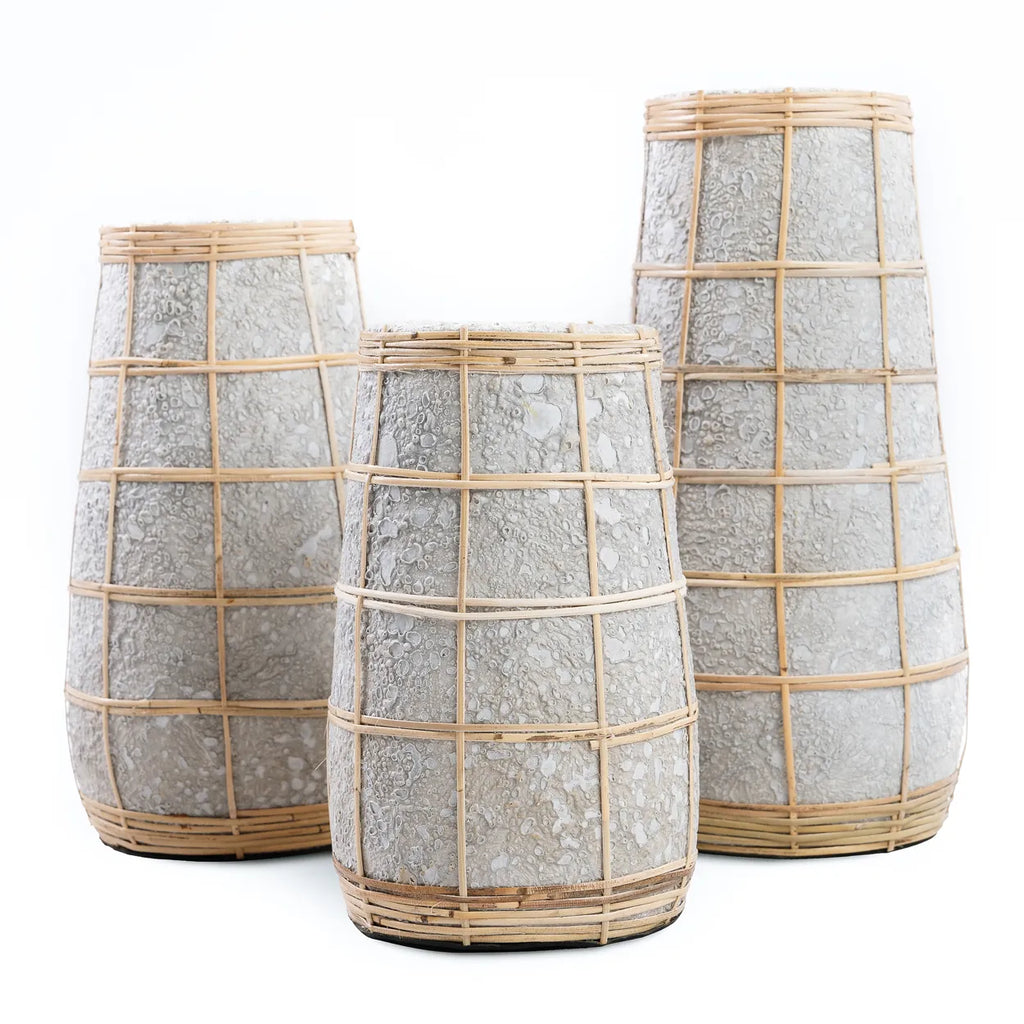 The Cutie Vase - Concrete Gray Natural - L