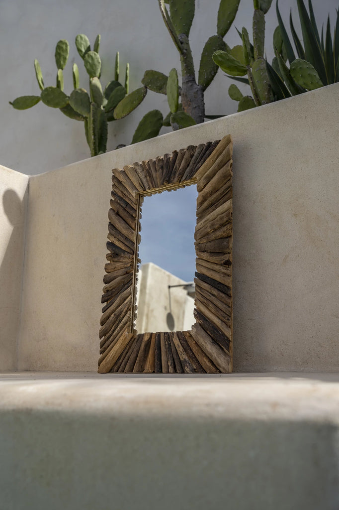 The Driftwood Framed Mirror - M