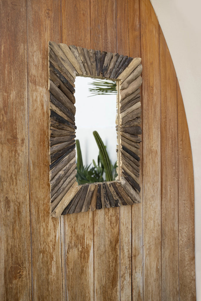 The Driftwood Framed Mirror - M