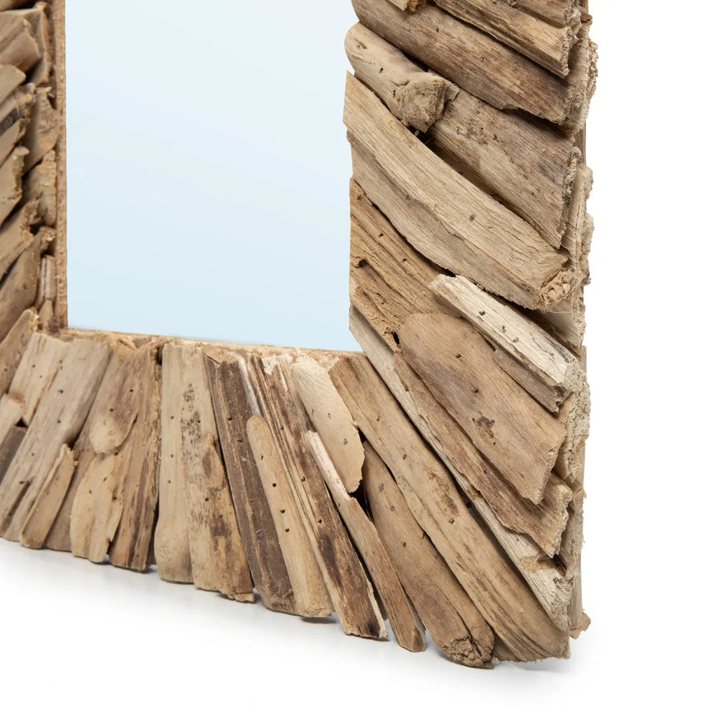 The Driftwood Framed Mirror - M