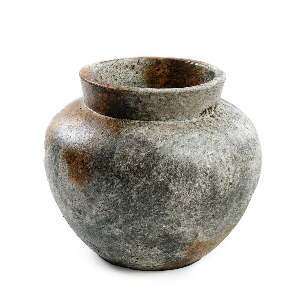 The Funky Vase - Antique Grey - M