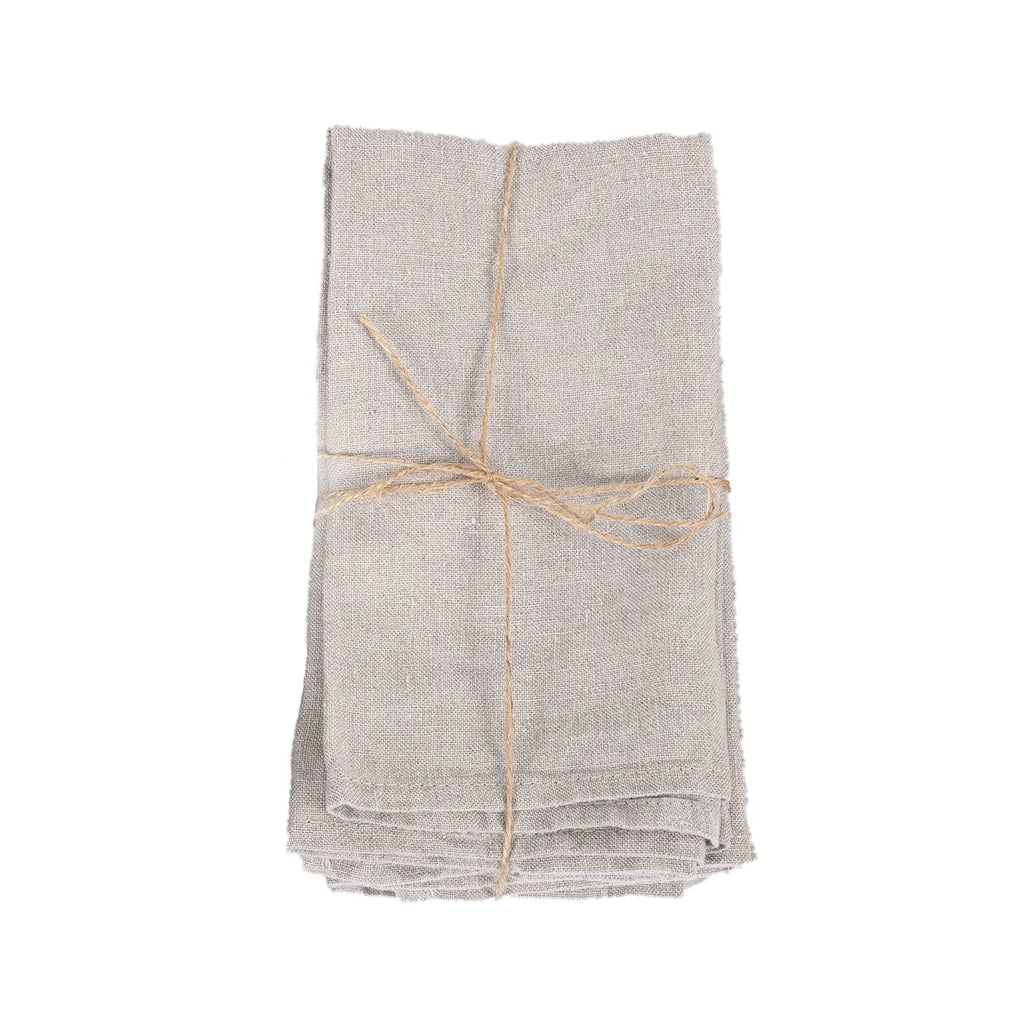 The Linen Napkin - Beige - Set of 4 - 45x45