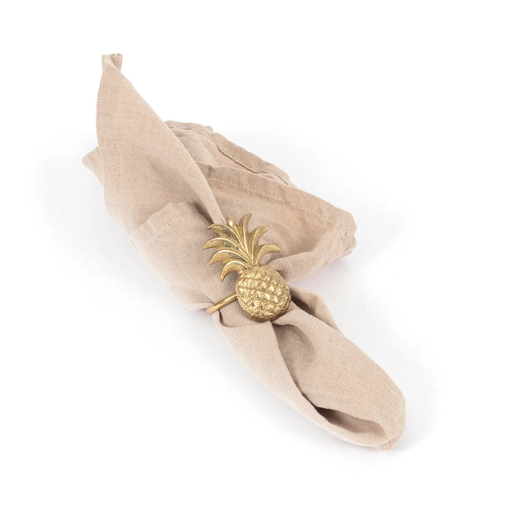 The Linen Napkin - Beige - Set of 4 - 45x45