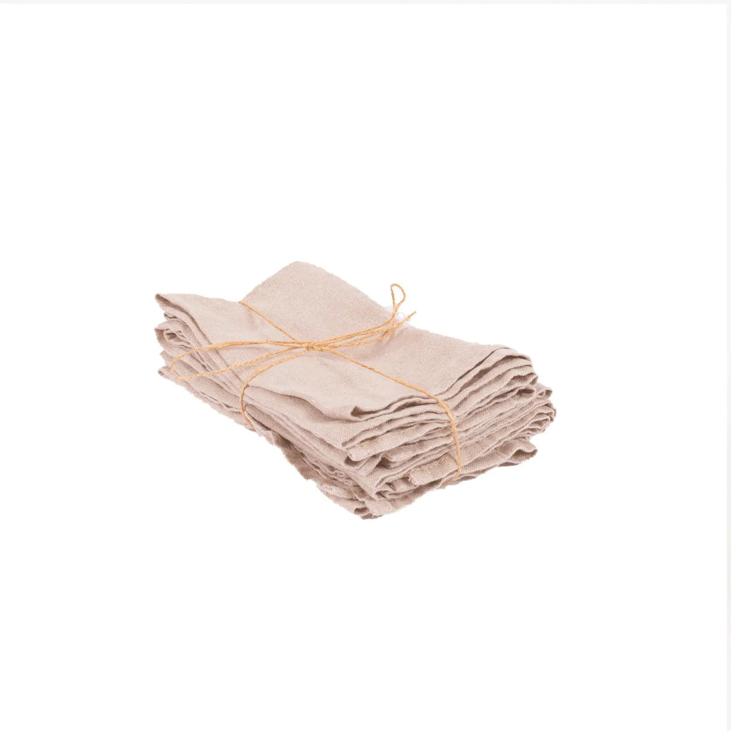 The Linen Napkin - Beige - Set of 4 - 45x45