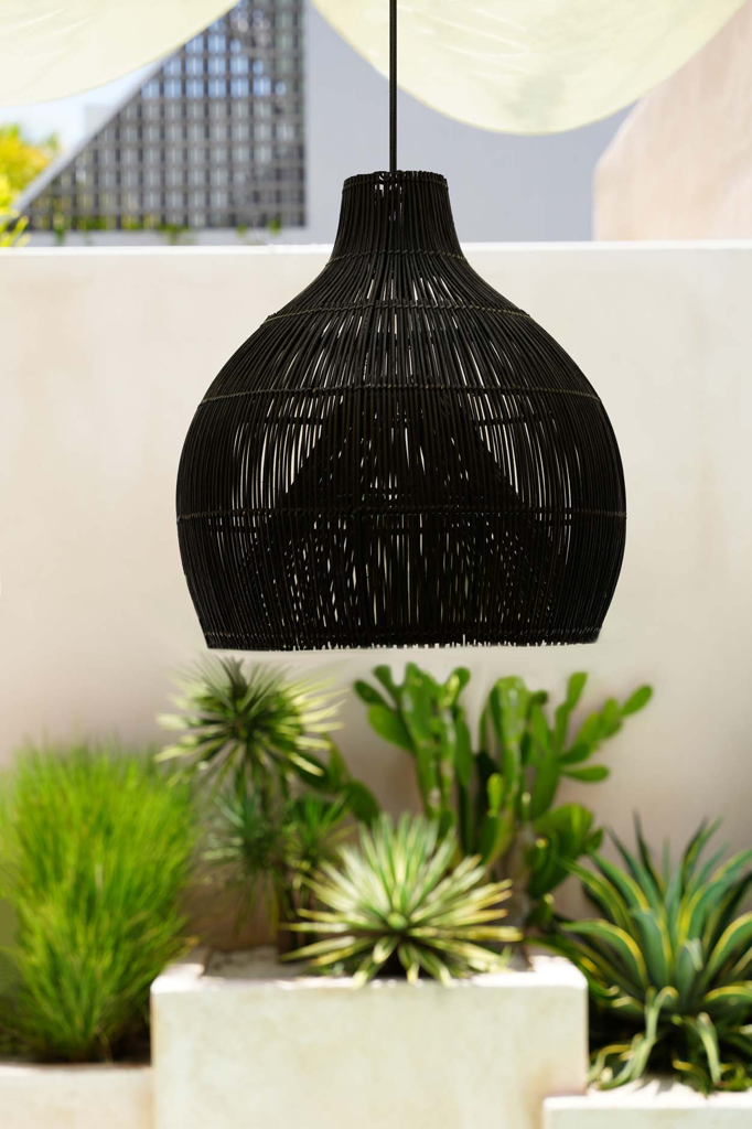 The Lobster Trap Pendant Lamp - Black