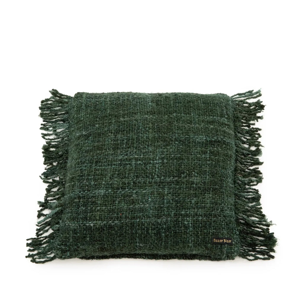 The Oh My Gee Cushion Cover - Dark Green - 40x40