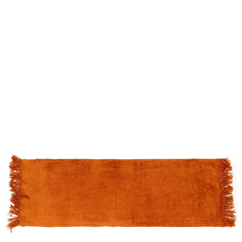 The Oh My Gee Cushion Cover - Rust Velvet - 35x100