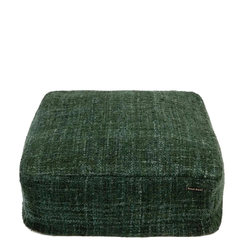 The Oh My Gee Pouffe - Dark Green