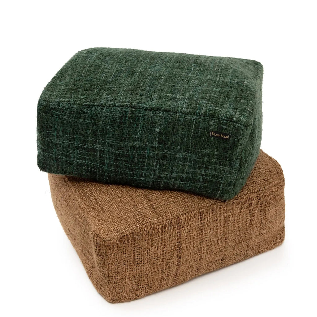 The Oh My Gee Pouffe - Dark Green