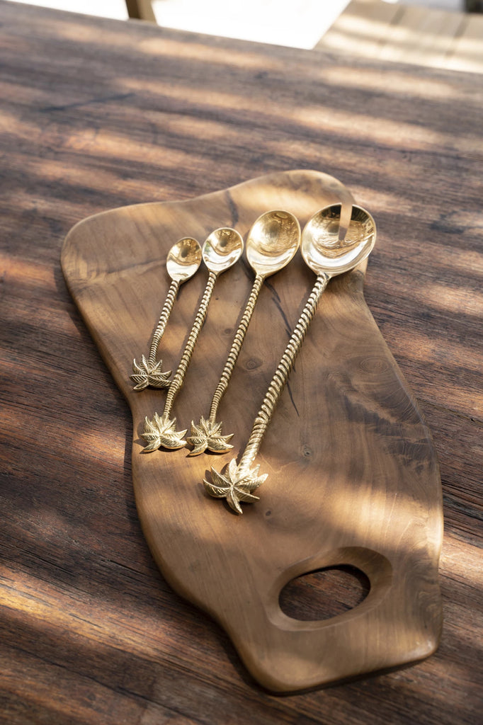 The Palm Tree Teaspoon - Gold