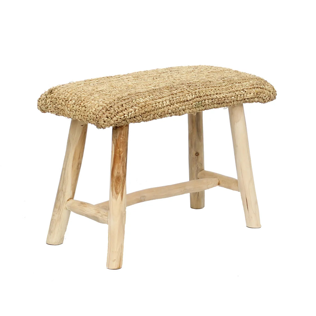 The Raffia Bench - 60cm