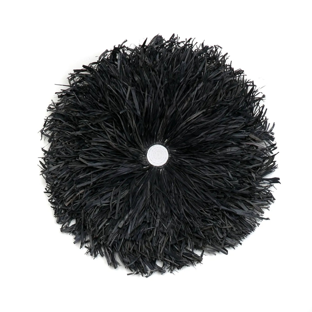 Decoração de parede Raffia Juju - Preto