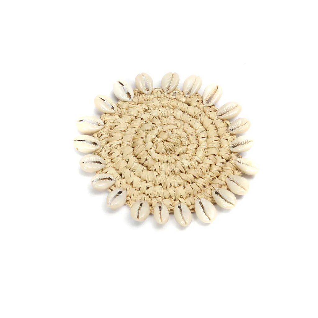 The Raffia Shell Coaster