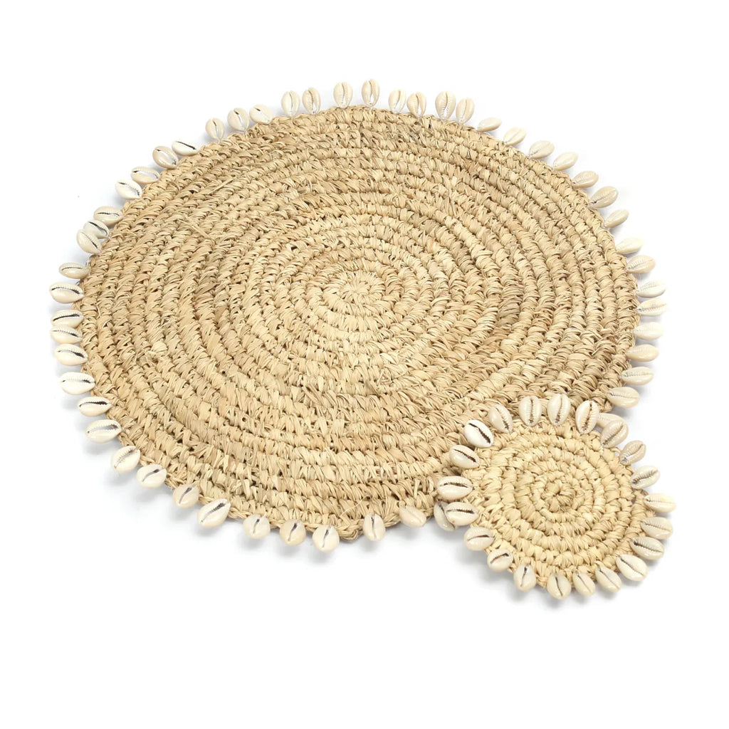 The Raffia Shell Placemat