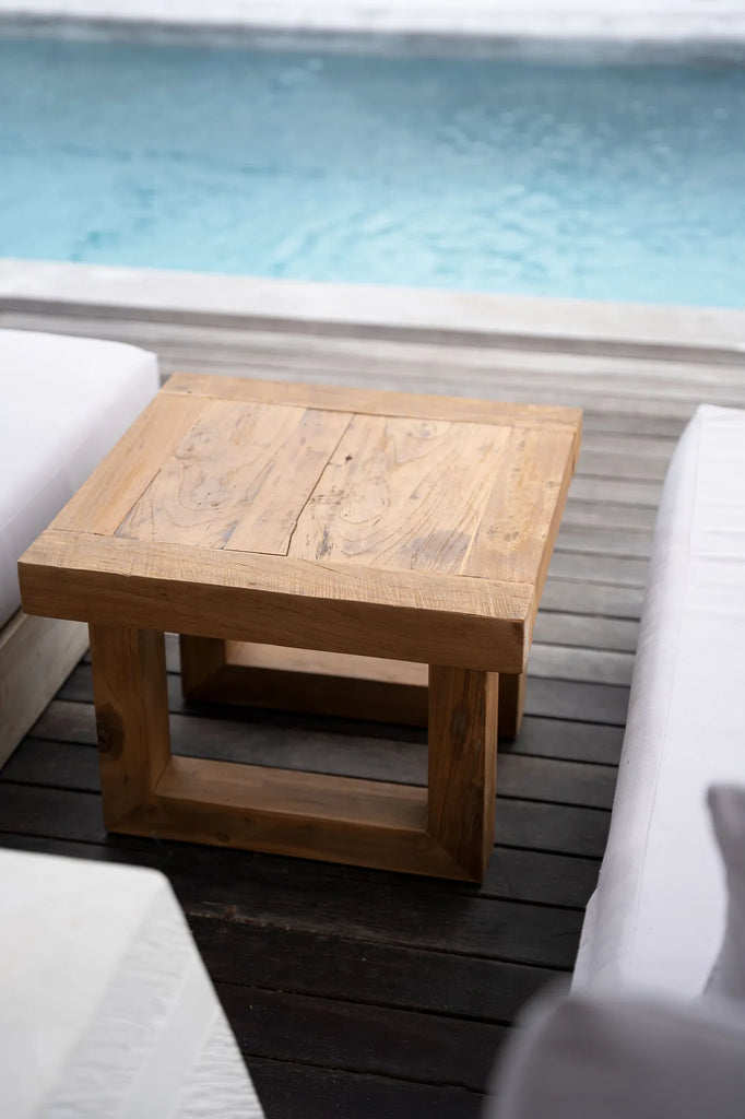 The Reclaimed Teak Side Table