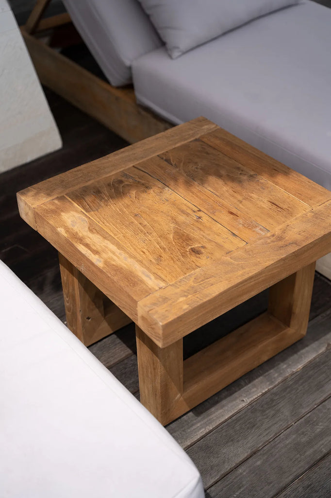 The Reclaimed Teak Side Table