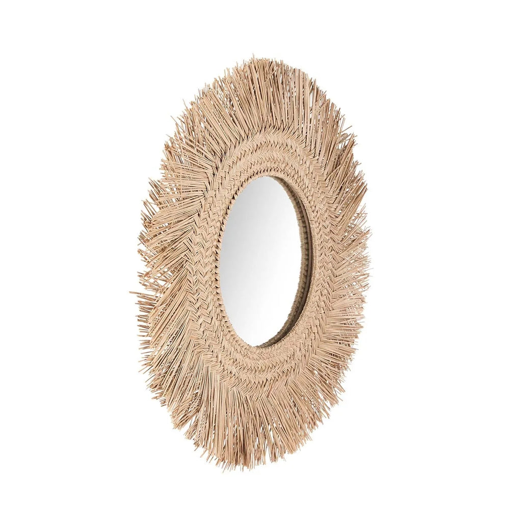 The Rattan Mirror - M - Ø25