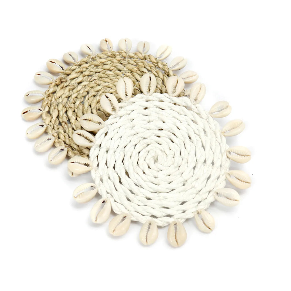 The Seagrass Shell Coaster