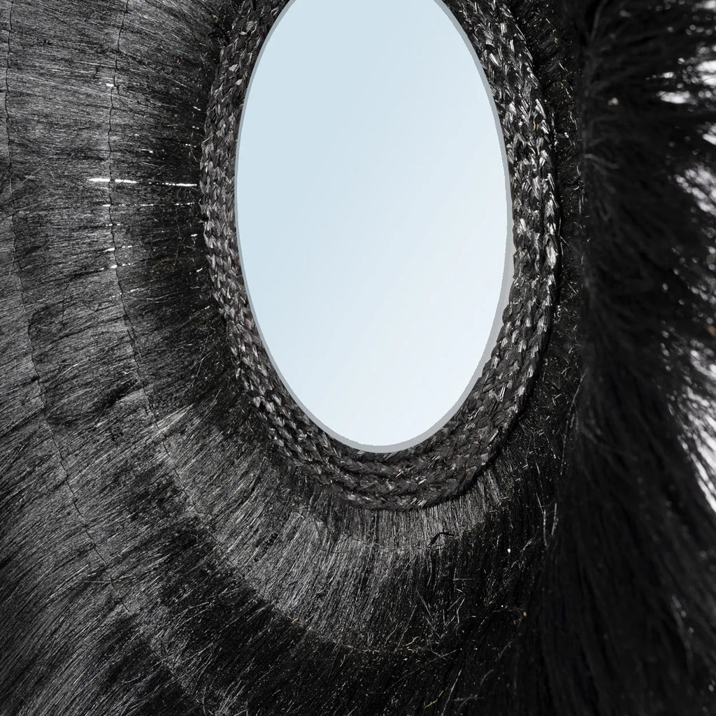 The Sunken Forest Mirror - Black - Ø28