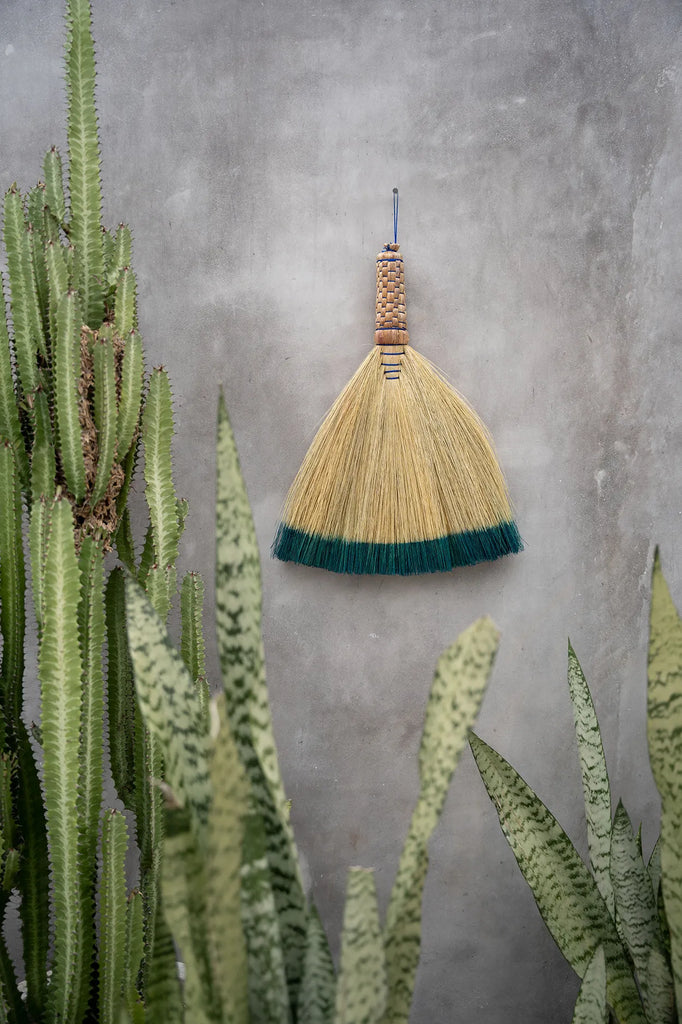 The Sweeping Hand Sweeper - Natural Turquoise