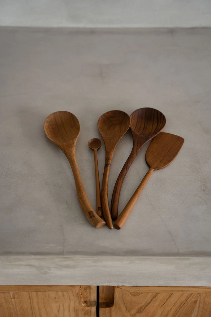 The Teak Root Dosing Spoon