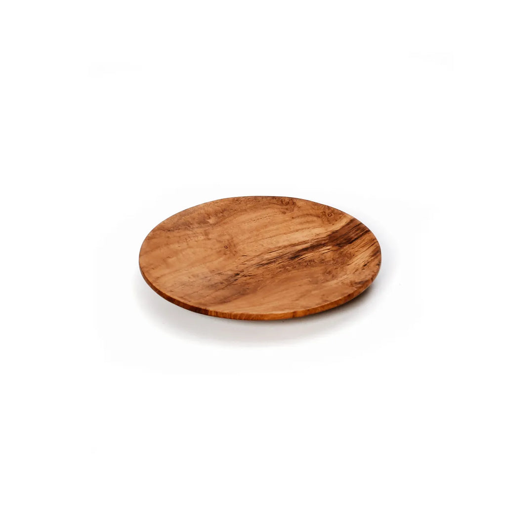 The Teak Root Round Plate - XS