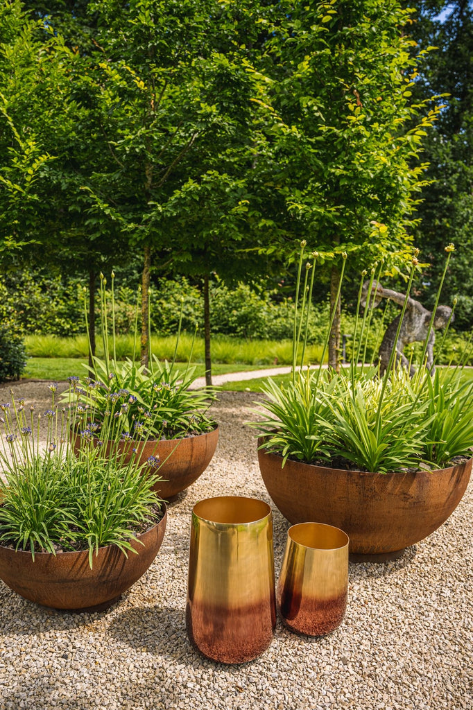 The Two Tone Planter - Brass - XL