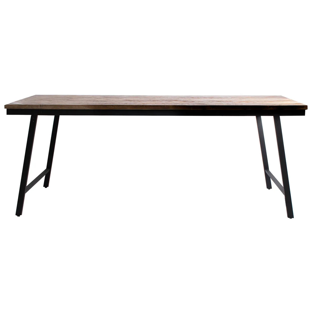 Mesa de comedor baja en espiga - 170 cm