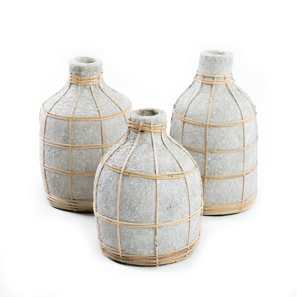 The Whoopy Vase - Concrete Gray Natural - L