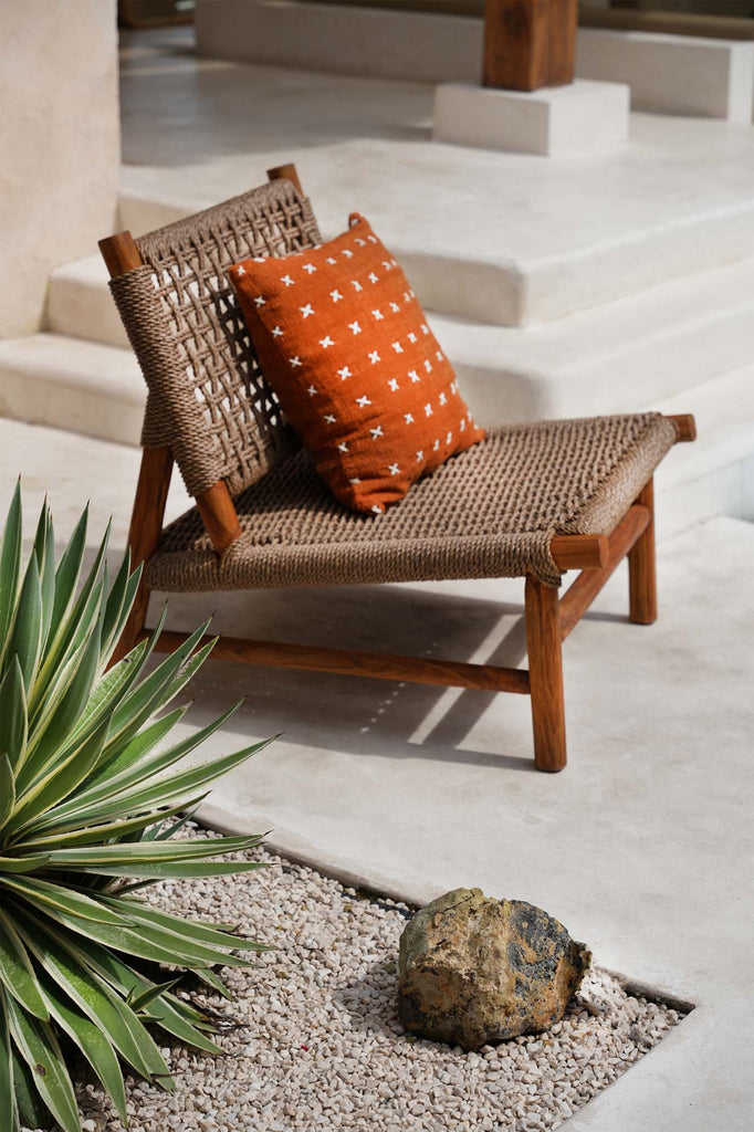 The Ilha Viro Lounge Chair - Natural Brown