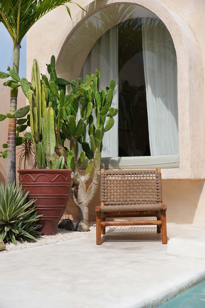 The Ilha Viro Lounge Chair - Natural Brown