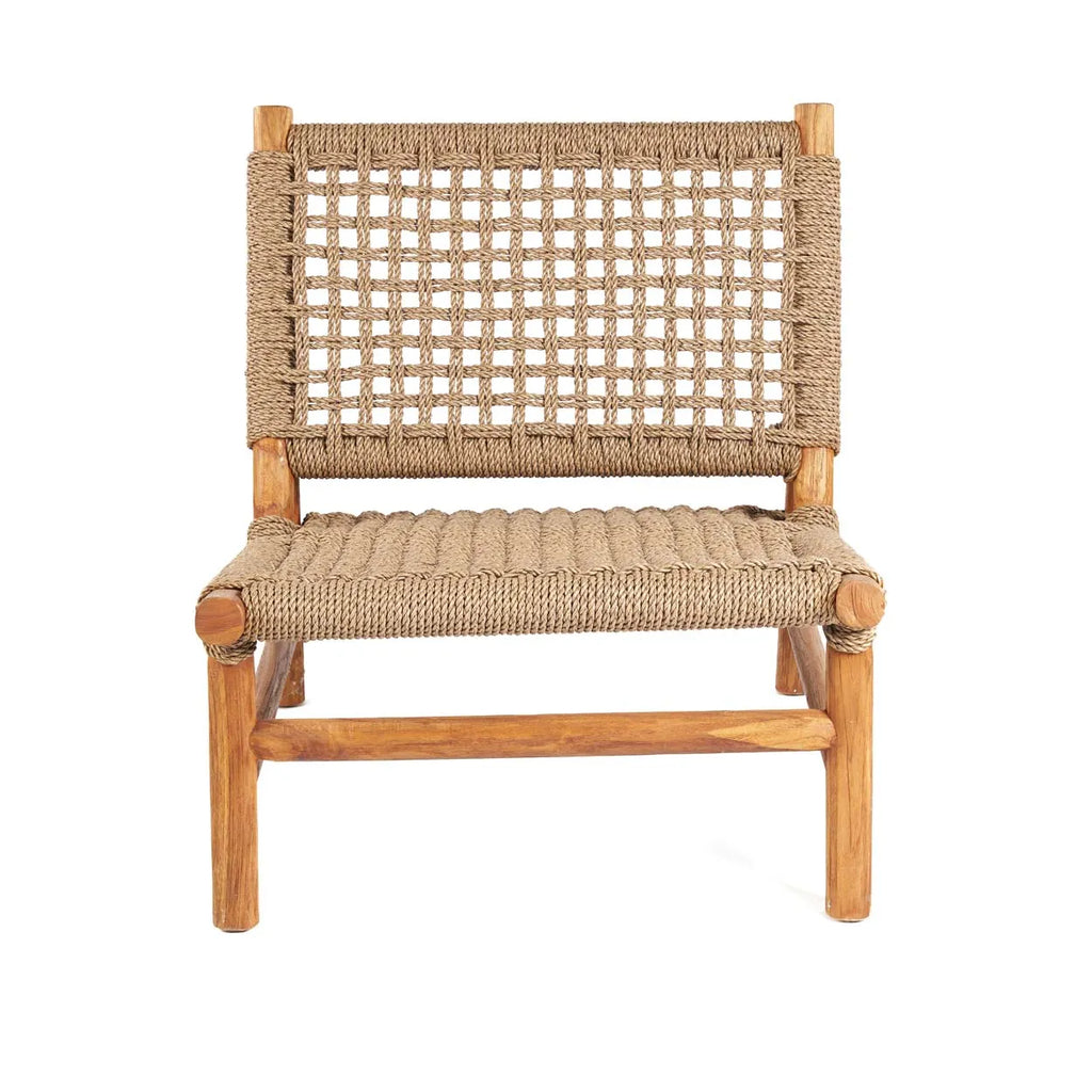 The Ilha Viro Lounge Chair - Natural Brown