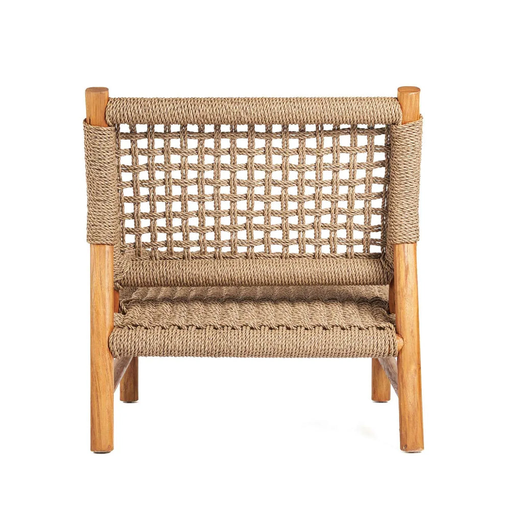 The Ilha Viro Lounge Chair - Natural Brown