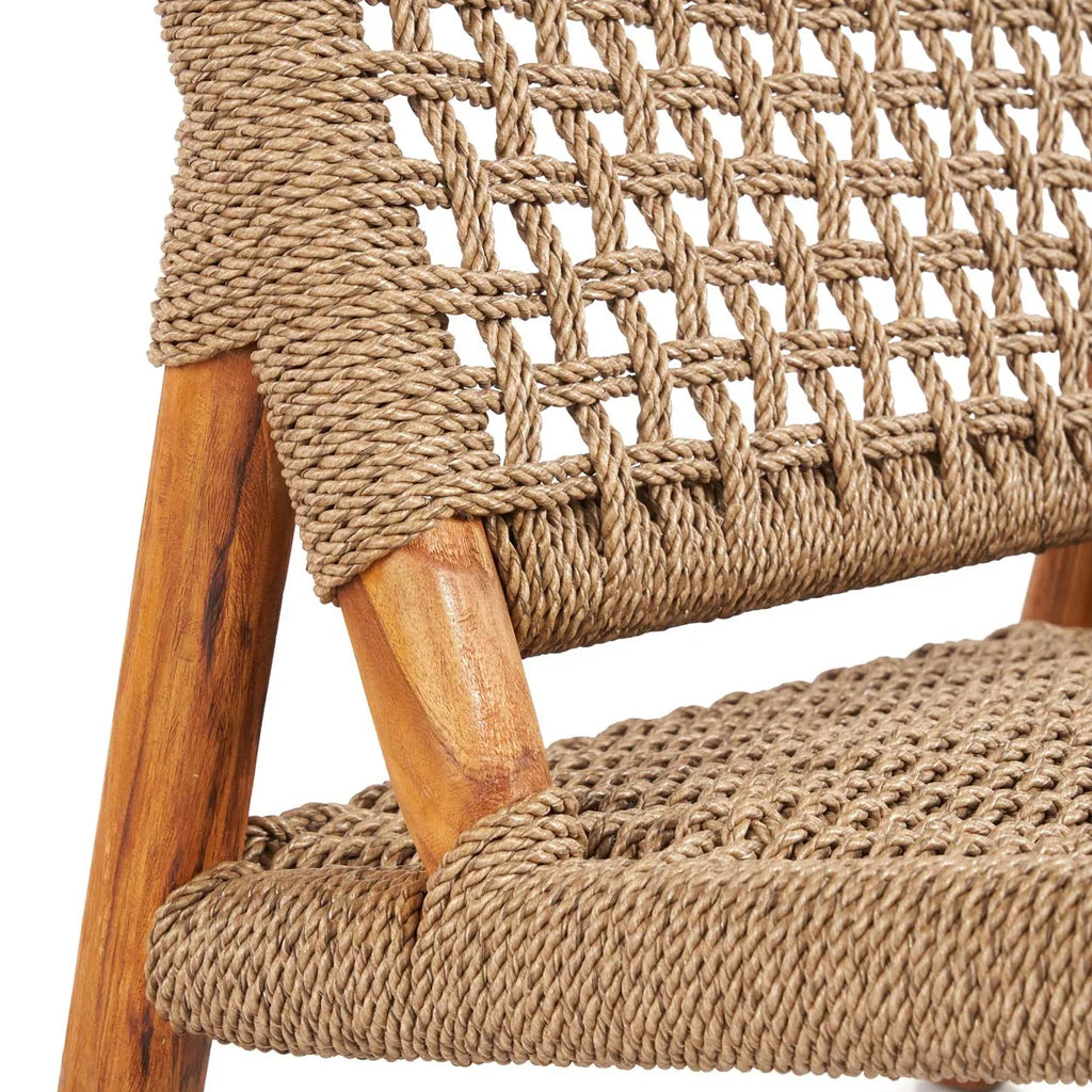 The Ilha Viro Lounge Chair - Natural Brown