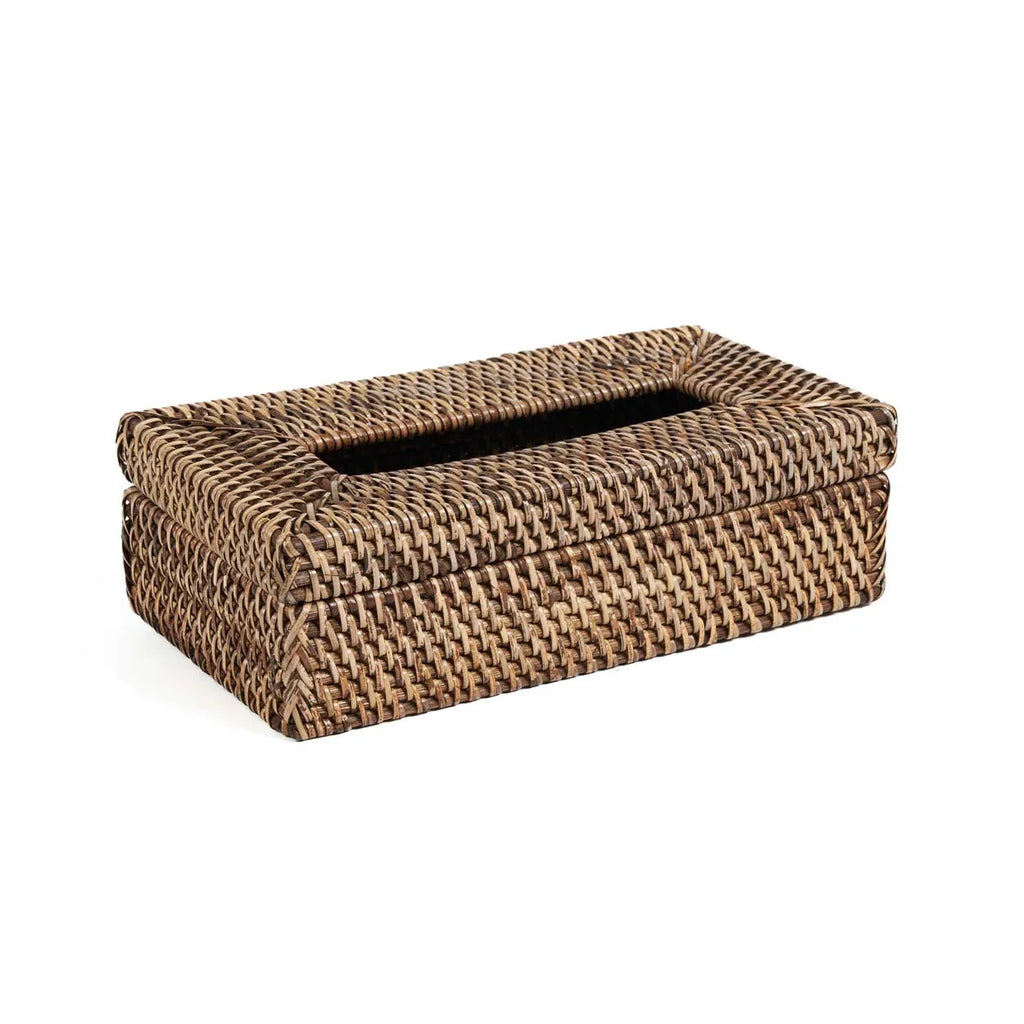 The Rattan Classic Tissue Holder