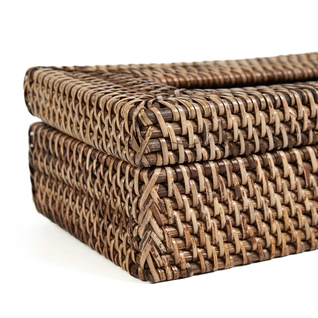 The Rattan Classic Tissue Holder