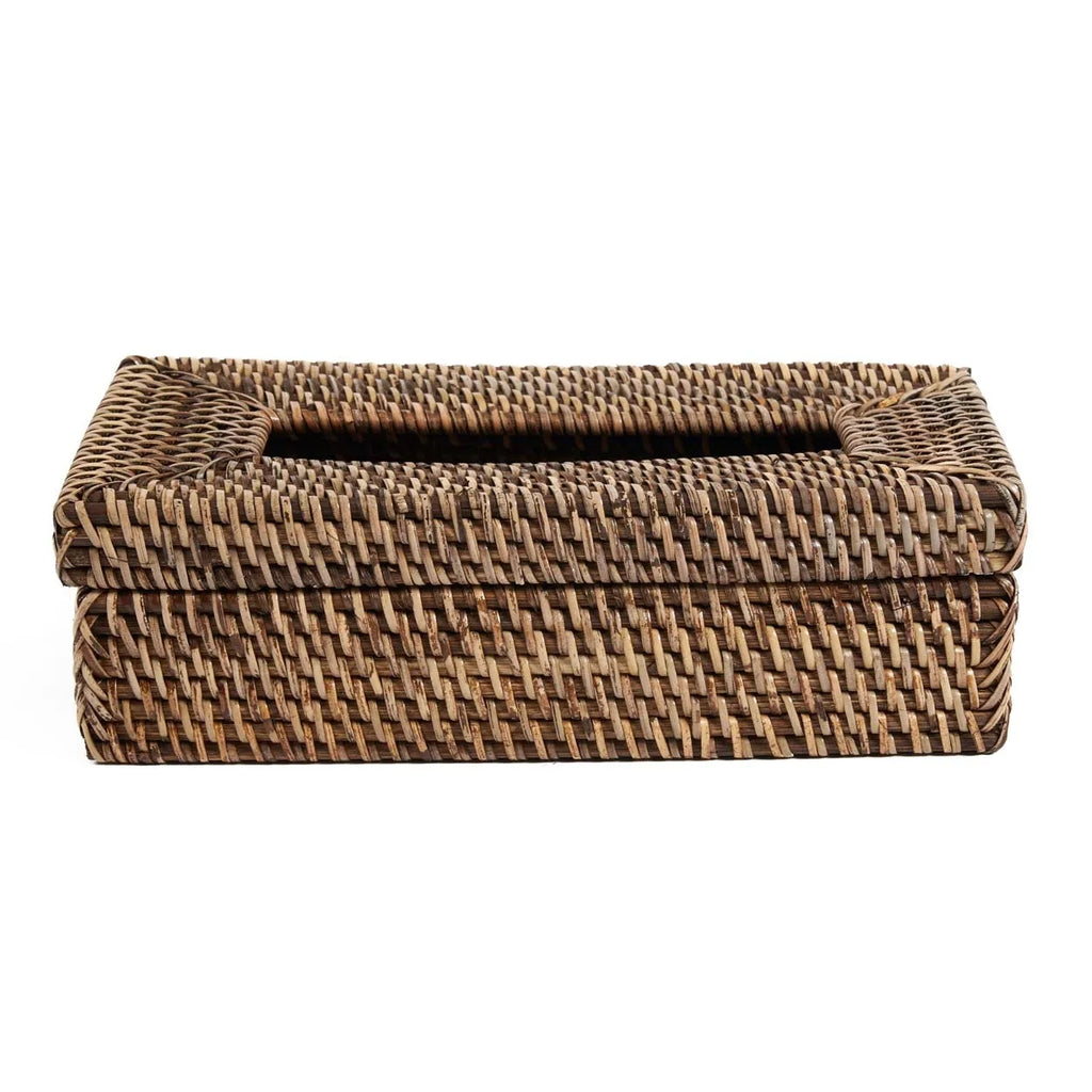 The Rattan Classic Tissue Holder