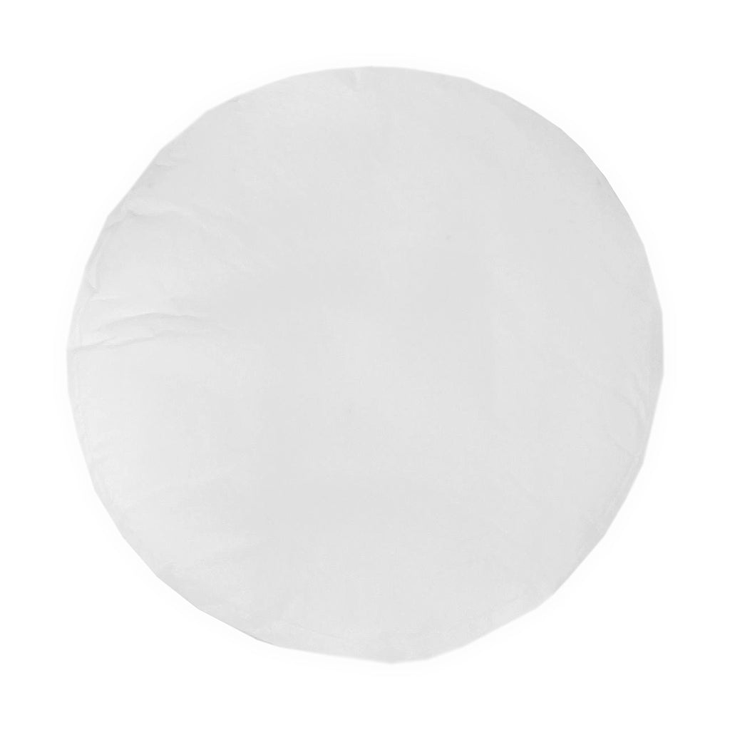 White Inner Pouffe Round - Ø60